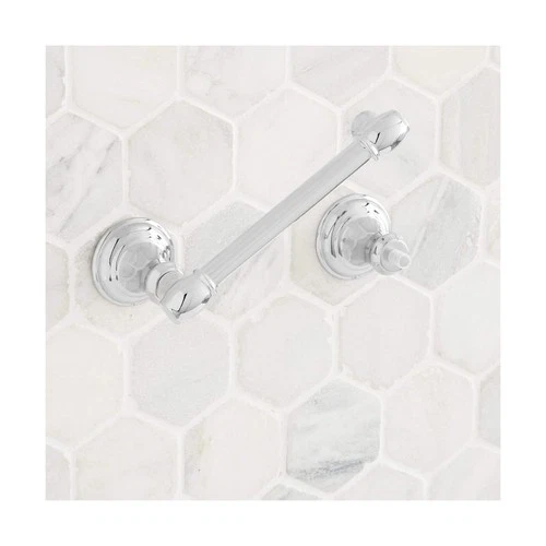 Signature Hardware 480491 Beasley Double Post Toilet Paper Holder - Picture 5 of 9