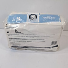 Gerber Birdseye Cloth Diapers White 12 Pack Prefolded Birdseye Cotton 20"X14"