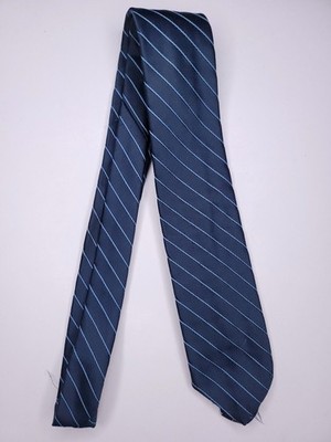 Brittania Mens Formal Necktie 55''Lx3''W Navy Neck Tie