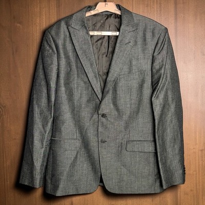 Versace Collection Linen Wool Blazer Sz 54 US 44 Gianni Versace