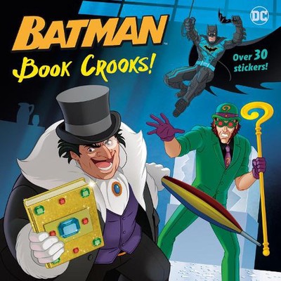Book Crooks! (DC Super Heroes: Batman) by J.J. Marlee (English) Paperback Book