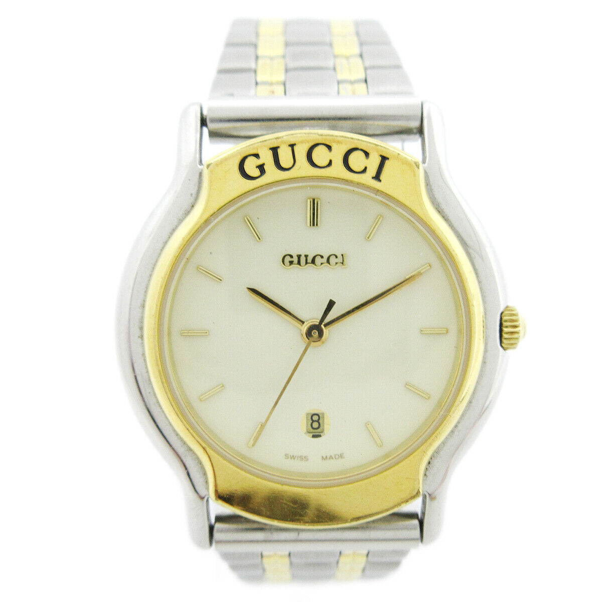 Gucci 8000L Ladies Quartz Wristwatch Watch Silver Stainless Gucci 8000L Ladies Quartz Wristwatch Watch Silver Stainless