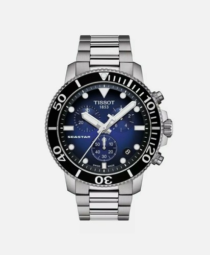 Tissot Seastar 1000 Chronograf, 45,5 mm T120.417.11.041.01 (GWARANCJA I FEDEX 2 DNI) - Zdjęcie 1 z 3