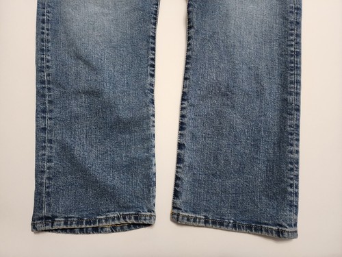 Polo Ralph Lauren Mens 40x29.5 Varick Slim Straight Blue Denim Jeans Med Wash - Picture 5 of 19