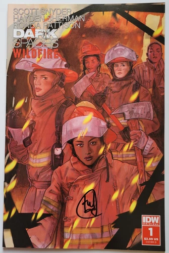 Dark Spaces: WILDFIRE #1 LOTAY Variant IDW 2022 SIGNED by TULA LOTAY + COA🔥