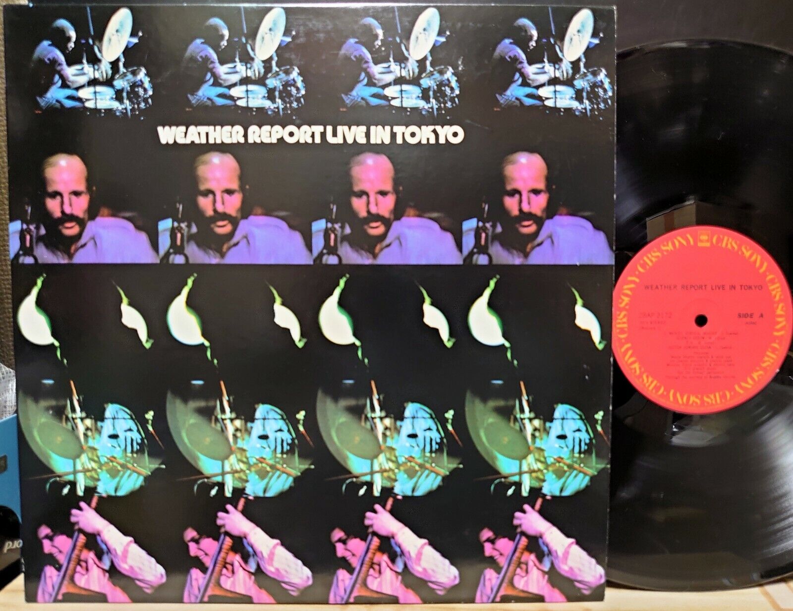 WEATHER REPORT "LIVE IN TOKYO" CBS/SONY Japan 2LP Vinyl VG++/EX Wayne Shorter
