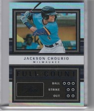 2023 PANINI 3&2 #FC-JC JACKSON CHOURIO ROOKIE RC MILWAUKEE BREWERS 50/150 4144