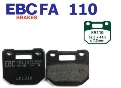 EBC Bremsbeläge FA110 für Suzuki RG 80 C Gamma NC11A 125 UC NE12B Gamma