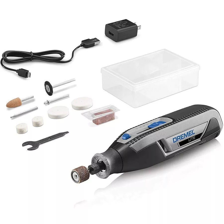 Dremel Lite 7760 N/10 4V Cordless Rotary Tool Kit sold by