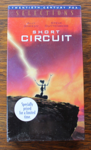 Short Circuit VHS 1986 Ally Sheedy Steve Guttenberg NEW SEALED