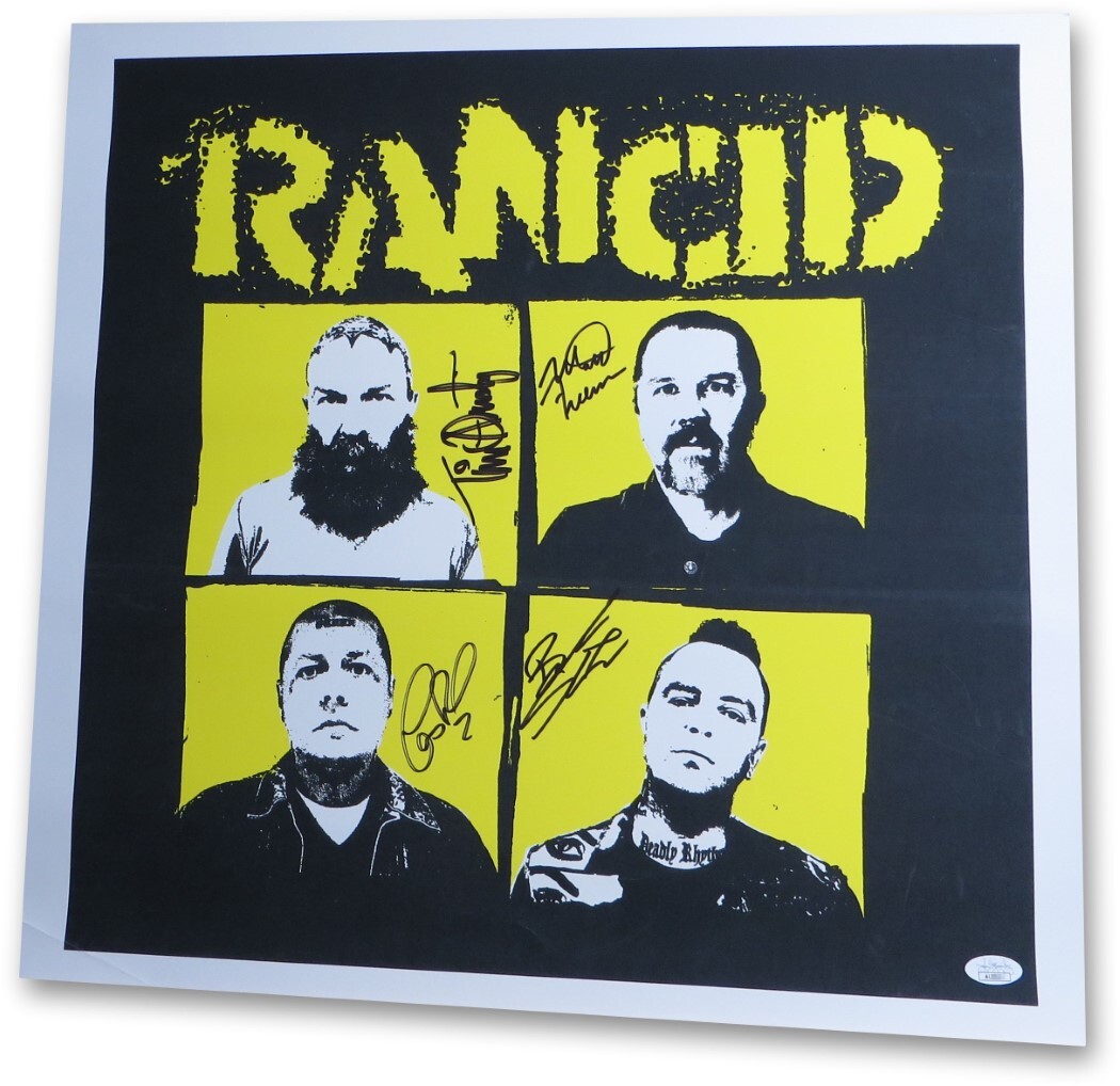Rancid Japan Tour 2008 ポスター サイン入り Rancid Japan Tour 2008 ポスター サイン入り Rancid Japan Tour