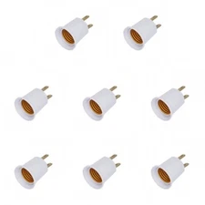 2/4/8Pcs 110V Outlet to E26/E27 Socket Adapter Plug-In Light Bulb Socket Convert