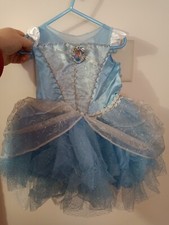Disney Princess Cinderella Costume Girls Infant 6-12 Months Blue Dress New dress