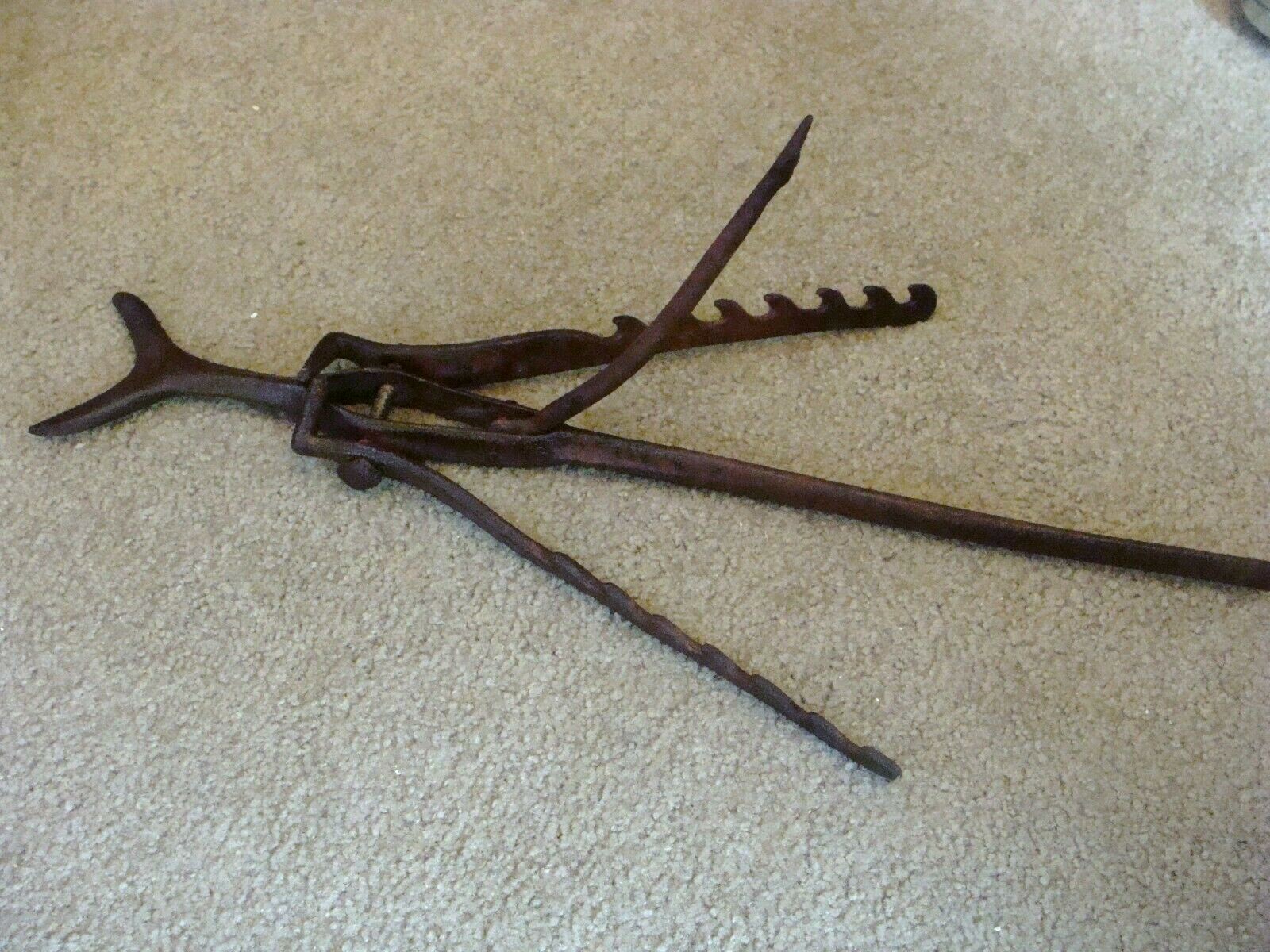 Vintage Wheel RIM TOOL Tire Changer Spreader Antique Auto Car Truck