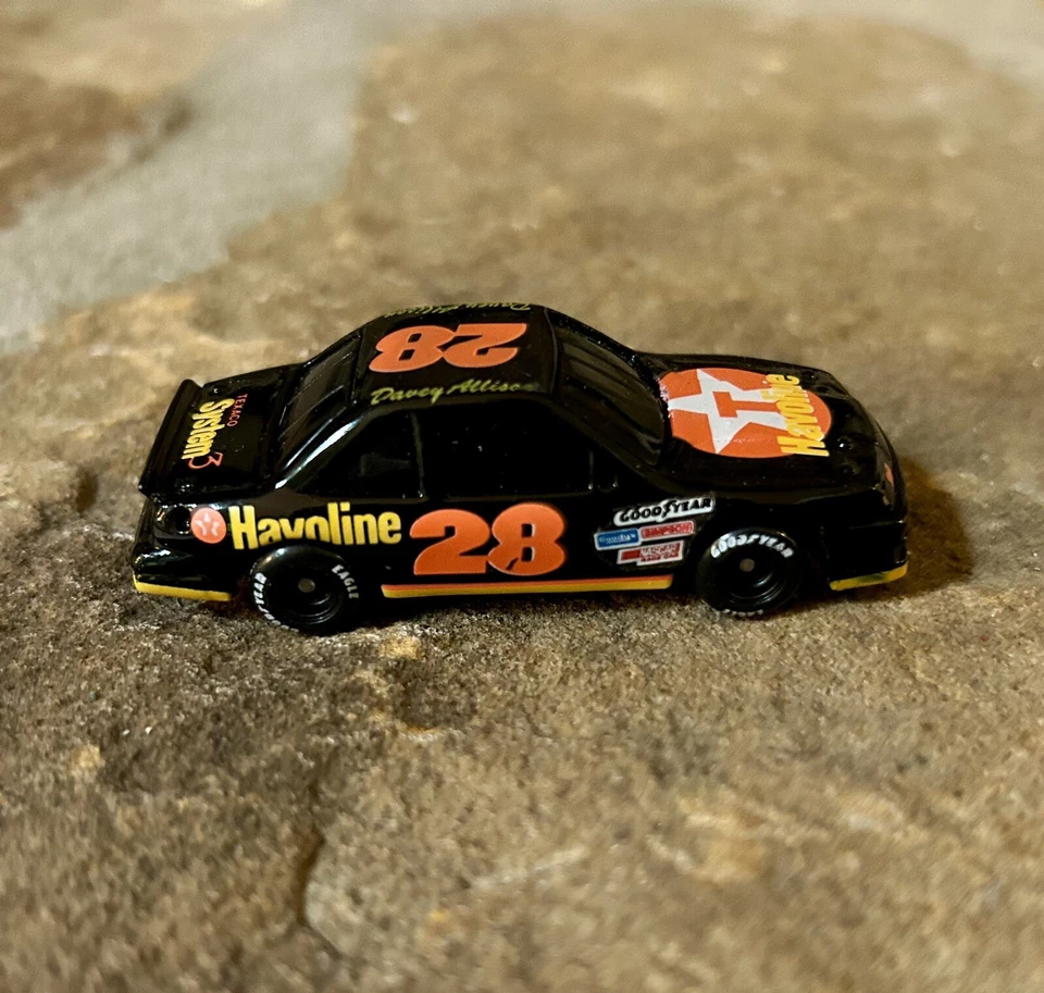 Coche diecast Davey Allison Havoline 1989 vintage, número 28, NASCAR vintage Foto 2 de 4