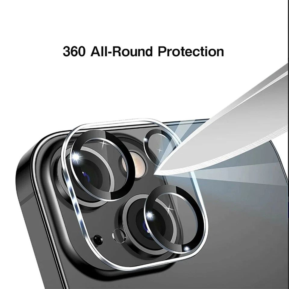 For iPhone 16 / 16 Plus Camera Lens Cover Protector 9H Hardness Pink - Image 4 of 4
