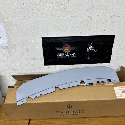 Maserati Ghibli Fi05 Rear Central Lower Trim Valance 673008197 OEM