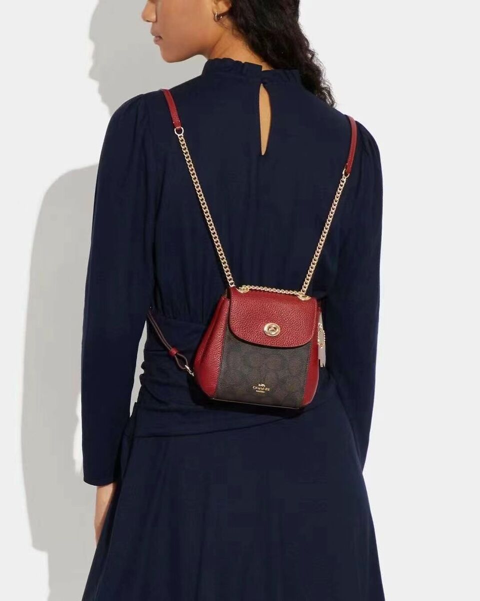 Unveiling the Coach Convertible Mini Backpack: Style Meets Functionality