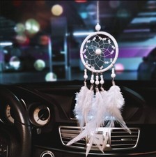 Dream Catchers for Cars Rear View Mirror, Small Feather Dream Catcher Wall Ha...