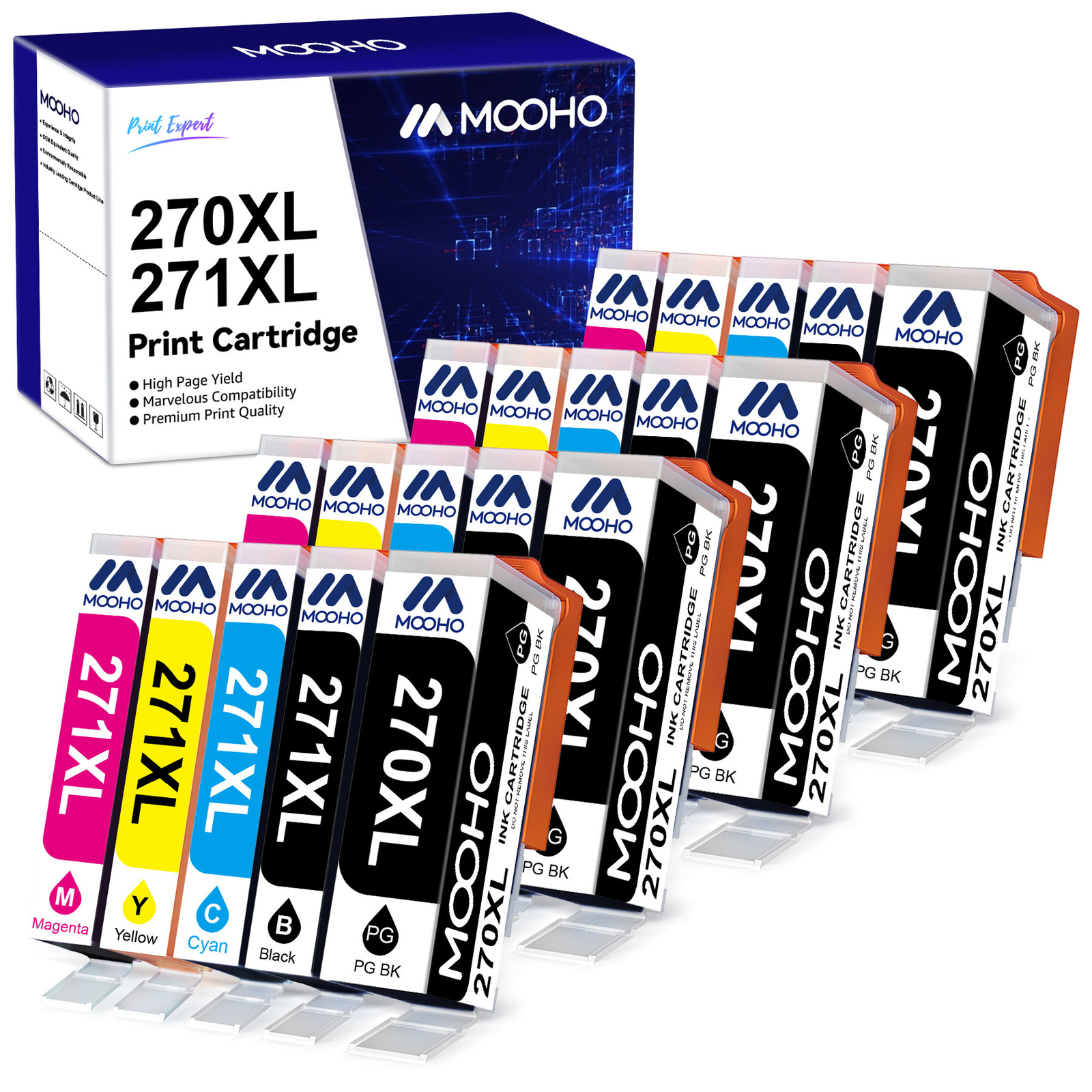 D&C 12x Copatibile Per Canon PGI-525 CLI-526 Cartucce D'inchiostro Per Canon Pixa G5250 - Foto 7