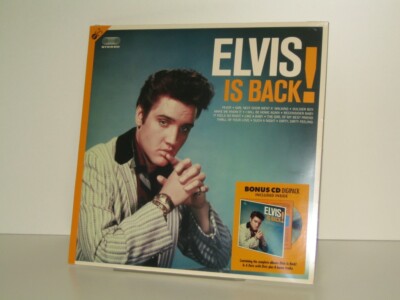 Vinyl LP Elvis Presley:  Elvis Is Back!  (2022 EU) + Bonus CD