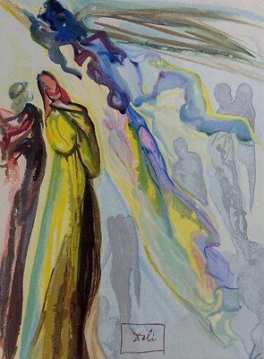 From the Divine Comedy; Paradise: The Ancestor's Apparition Salvador Dali