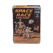 Vintage Space Race Card Game Ed-U Cards Complete 36 Cards 1969 W/ Instructions