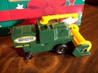 MATCHBOX GREEN HARVESTER MODEL 379a CHRISTMAS BOXED 1570 EA stamped on bottom  — photo 6
