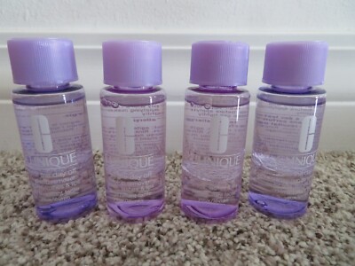 4 Clinique Take The Day Off Makeup Remover For Lids Lashes & Lips 1.7oz  50ml