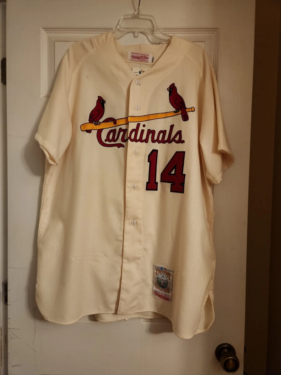 mitchell ness st louis cardinals jersey