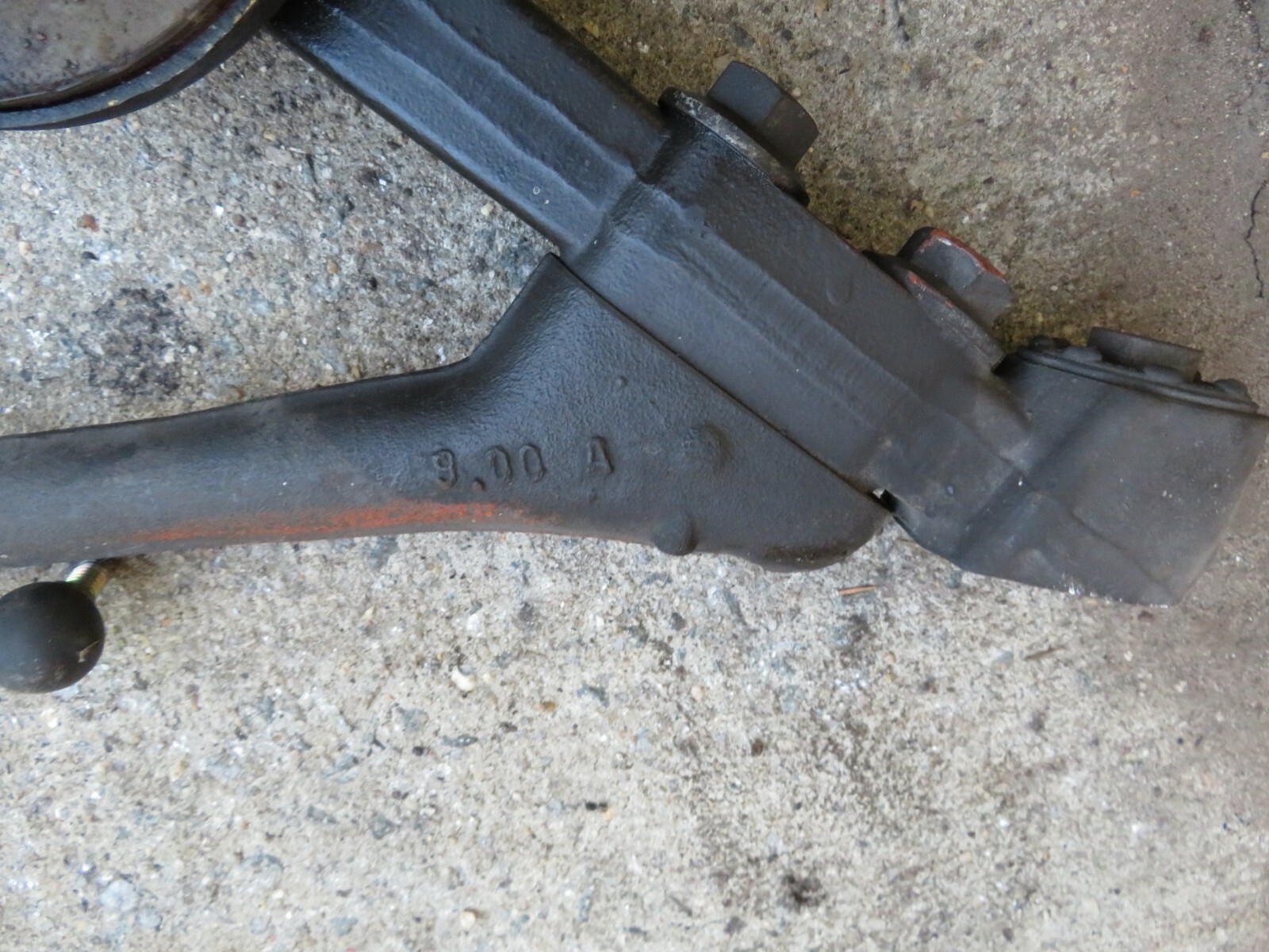 1999-2004 BENTLEY ARNAGE SEDAN REAR RIGHT PASSENGER SIDE LOWER CONTROL ARM OEM