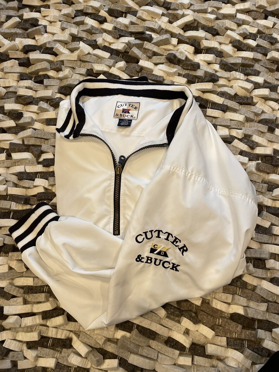 Cutter and Buck Windbreaker - White Size Large | eBay