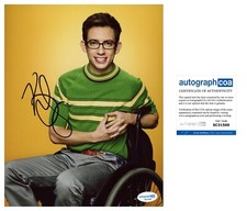 Kevin McHale ‘Glee’ Signed Autograph 8x10 Photo ‘Artie Abrams’ ACOA