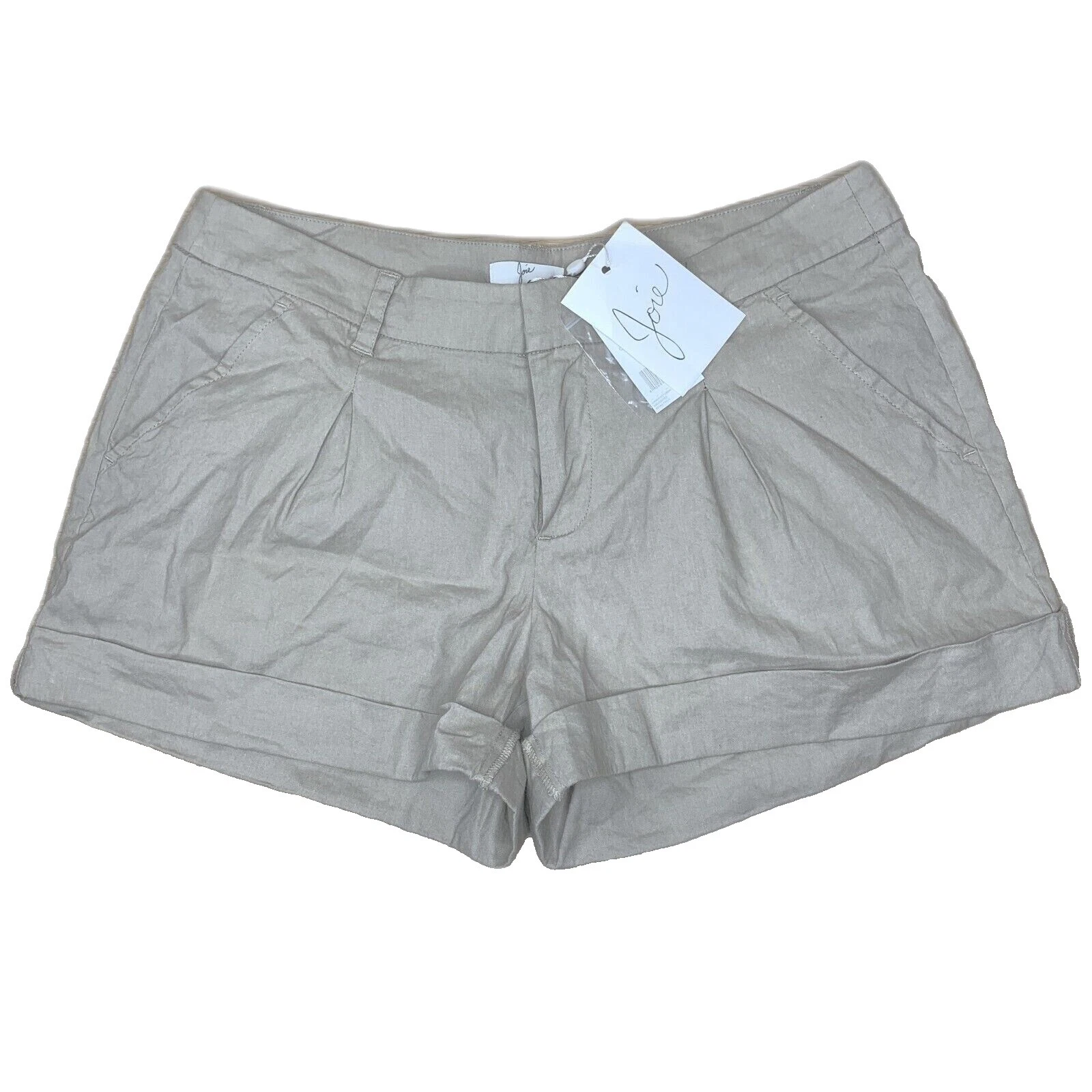 JOIE Linen Regular Size Shorts for Women
