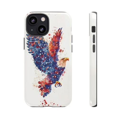 Bald Eagle USA Stars - Phone Ink Case for iPhone, Galaxy, Pixel - Picture 94 of 281