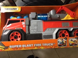 matchbox fire blast fire truck