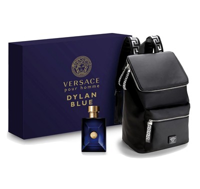 versace dylan blue backpack
