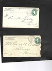 USA-1900 ISH-ENTIRES-ADVERTS-2 C GREEN-CANCELS-LOT OF 18-U-FAULTY -F--#521 — photo 1