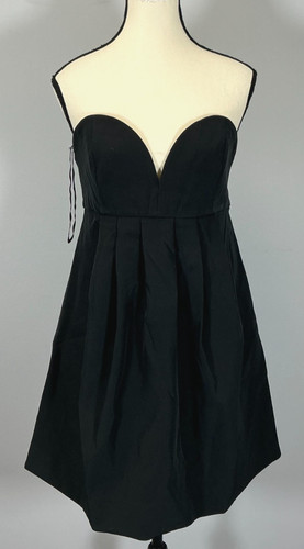 Free People Floreo Women's Size 12 Black Mini Dress NWT