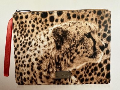 Marc Cain Clutch, neu, Gepard, originalverpackt, Maleika-Kollektion, animal, top