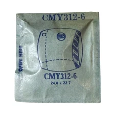 NOS Germanow-Simon Crystal CMY312-6 SEALED FOR PARTS 24.0mm x 22.7mm