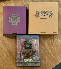 Super7 TMNT Ultimates ROCKSTEADY Figure NEW w Mailer Teenage Mutant Ninja Turtle