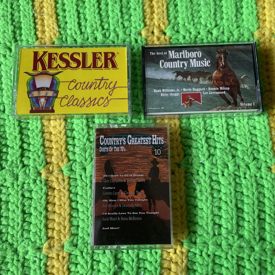Lot Of 15 Country Cassette Tapes - Garth Brooks, Hank Williams, + MORE Foto 4 de 4