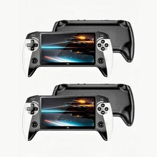 Saker 5.5-inch HD Retro Handheld Game Console, 10000+ Pre-Installed Games, TV