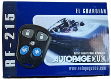 Autopage Rf-215 Pro Grade Vehicle Security Keyless Entry System Wfobs Nos