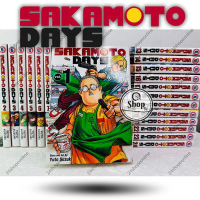 Sakamoto Days NEW Manga Volume 1-24 Full Set English Comic Books -FAST SHIP DHL
