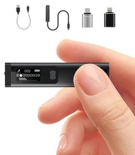 Mini Digital Voice Recorder - 1536Kbps Voice Activated Recorder with Noise Re...