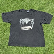 Disturbed 2000s Vintage Band Shirt Black, XL Rare Y2K