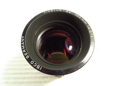 Isco Cinelux-AV 100mm f2.8 Hi-Speed Lens, Made in Germany