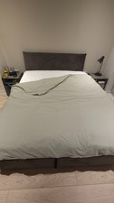 Zara Home Grey Emperor Bedding Bundle Duvet Cover + Fitted Sheet